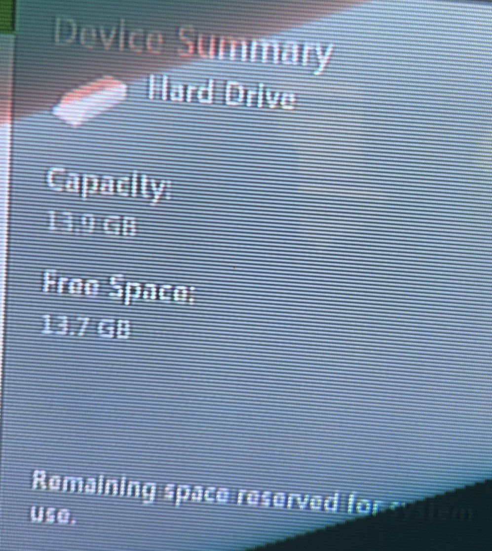 Microsoft Xbox 360 OEM Hard Drive HDD - Tested and Working 20 GB