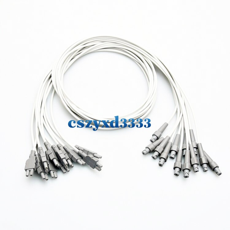 10/set Universal EKG Leadwire ECG Cable Compatible with GE MAC5000/MAC5500 CAM14