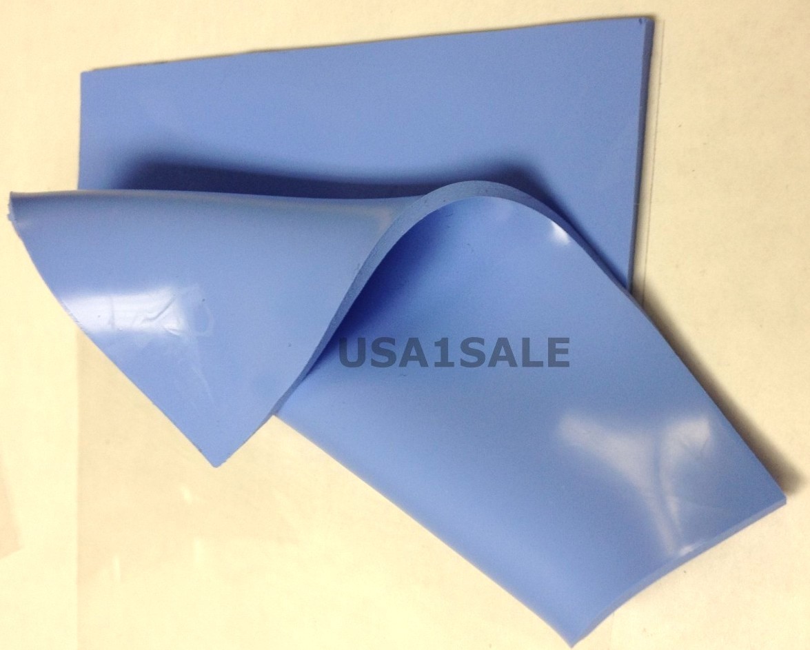 100x100x2mm GPU PS3 PS2 XBOX 360 Heatsink Compound Thermal Conductive Pad Blue √