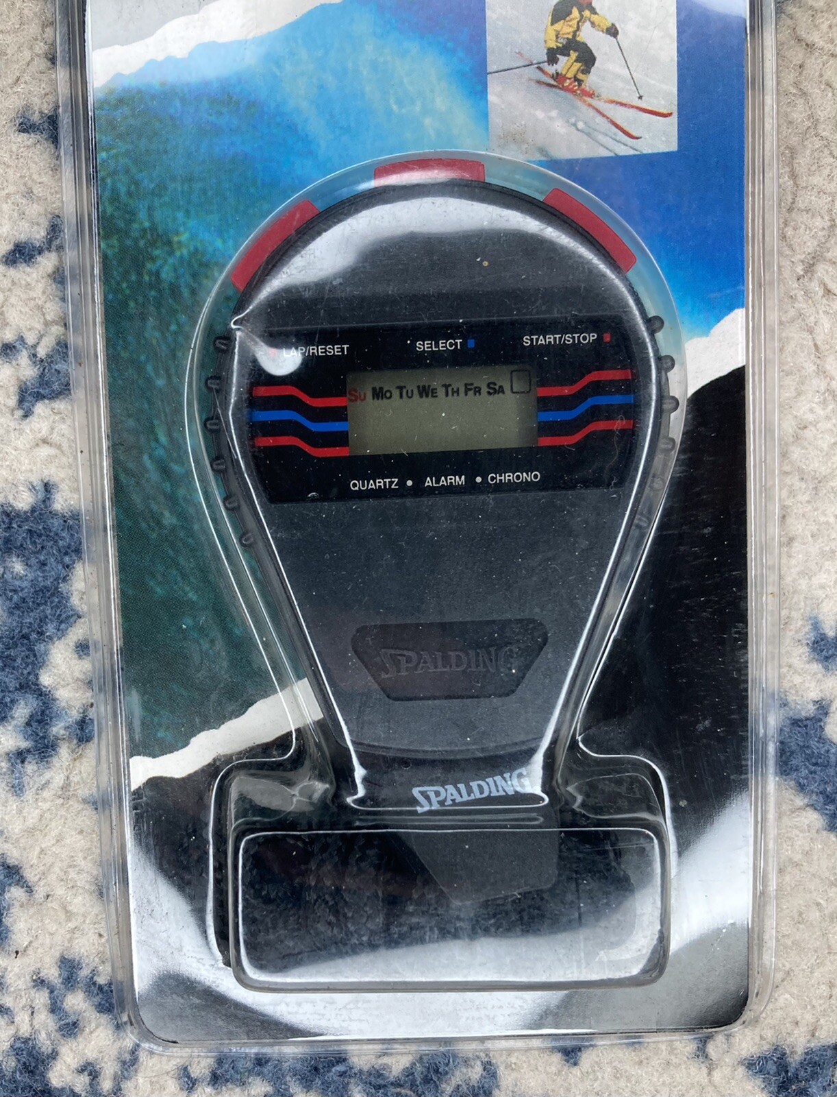 Vintage Factory Sealed 1996 Spalding Stopwatch New old stock Innovative time Run
