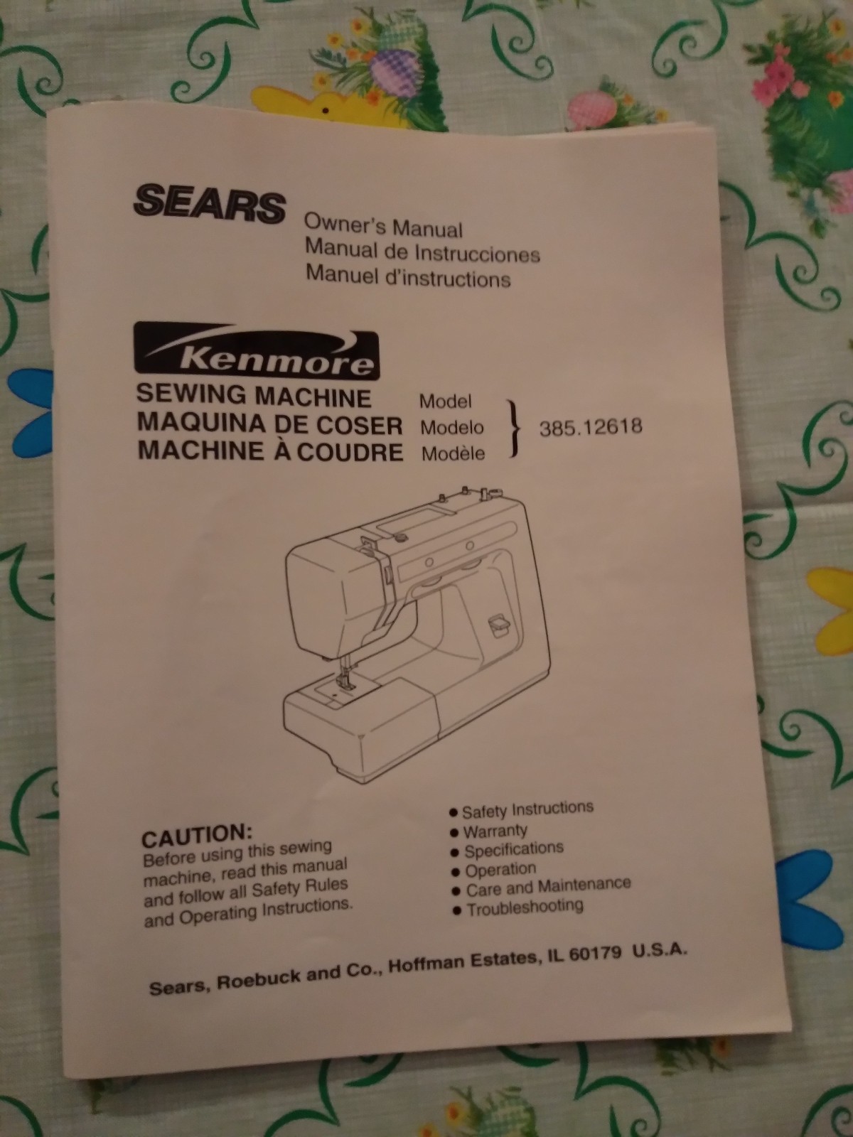 Kenmore Sears Sewing Machine Model # 126