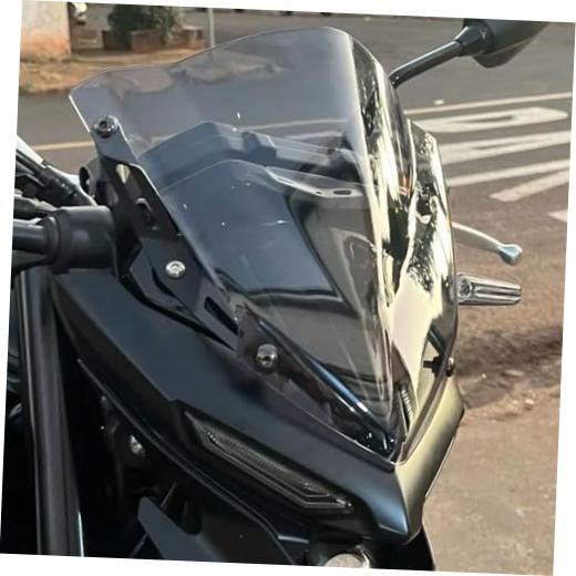 Motorcycle Front Touring Fairing Windscreen Windshield Wind Light Smoke