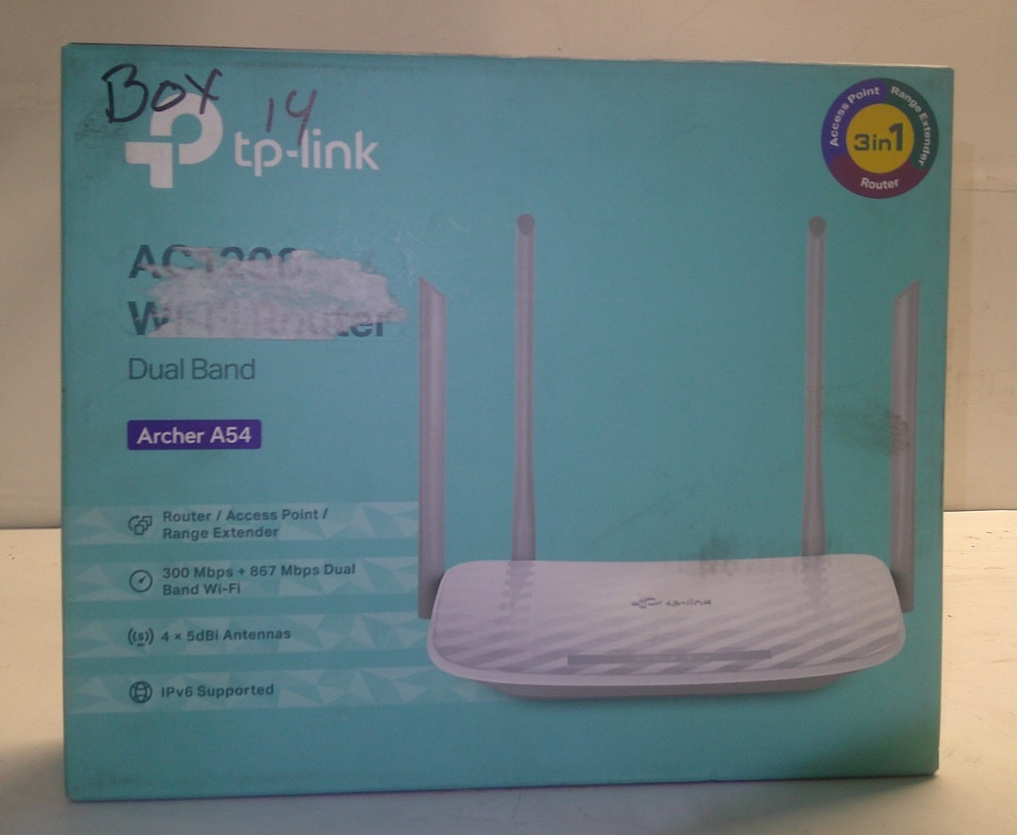 TP-Link AC1200 WiFi Router Archer A54 - Dual Band Wireless Internet Router