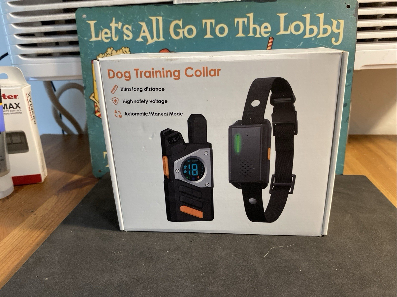 Dog Training Shock Collar w/ Transmitter & LED Night Vision Light X07 BRAND NEW!