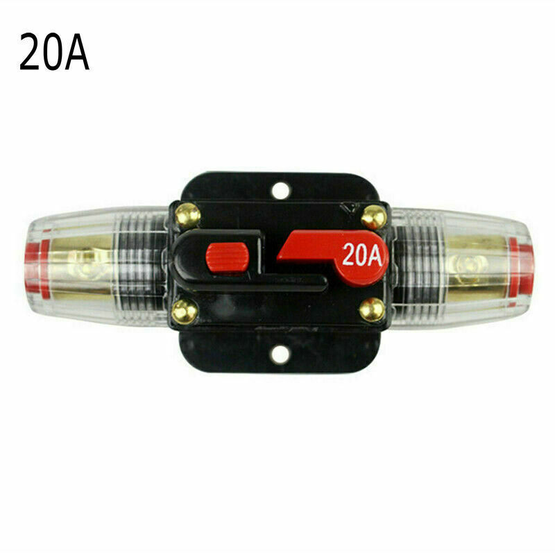 20A-150A Inline Waterproof Circuit Breaker Auto/Marine/Solar Manual Reset Switch
