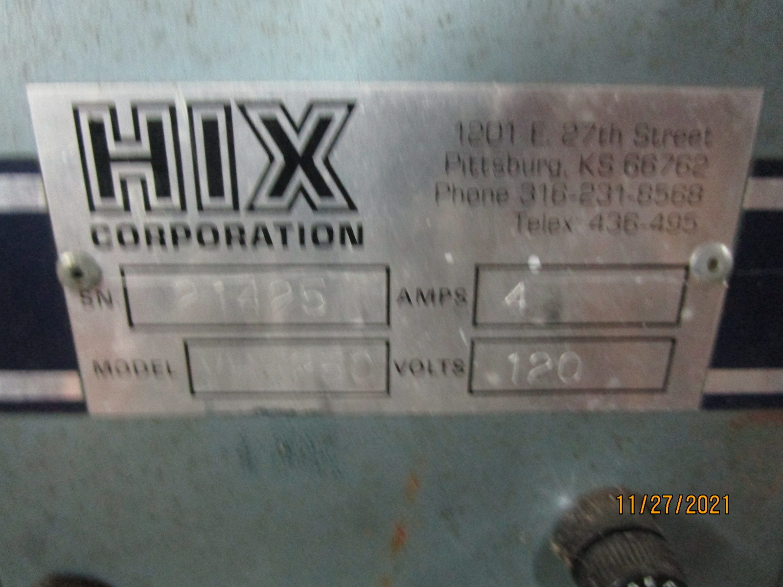 HIX VH-250 Hat Press