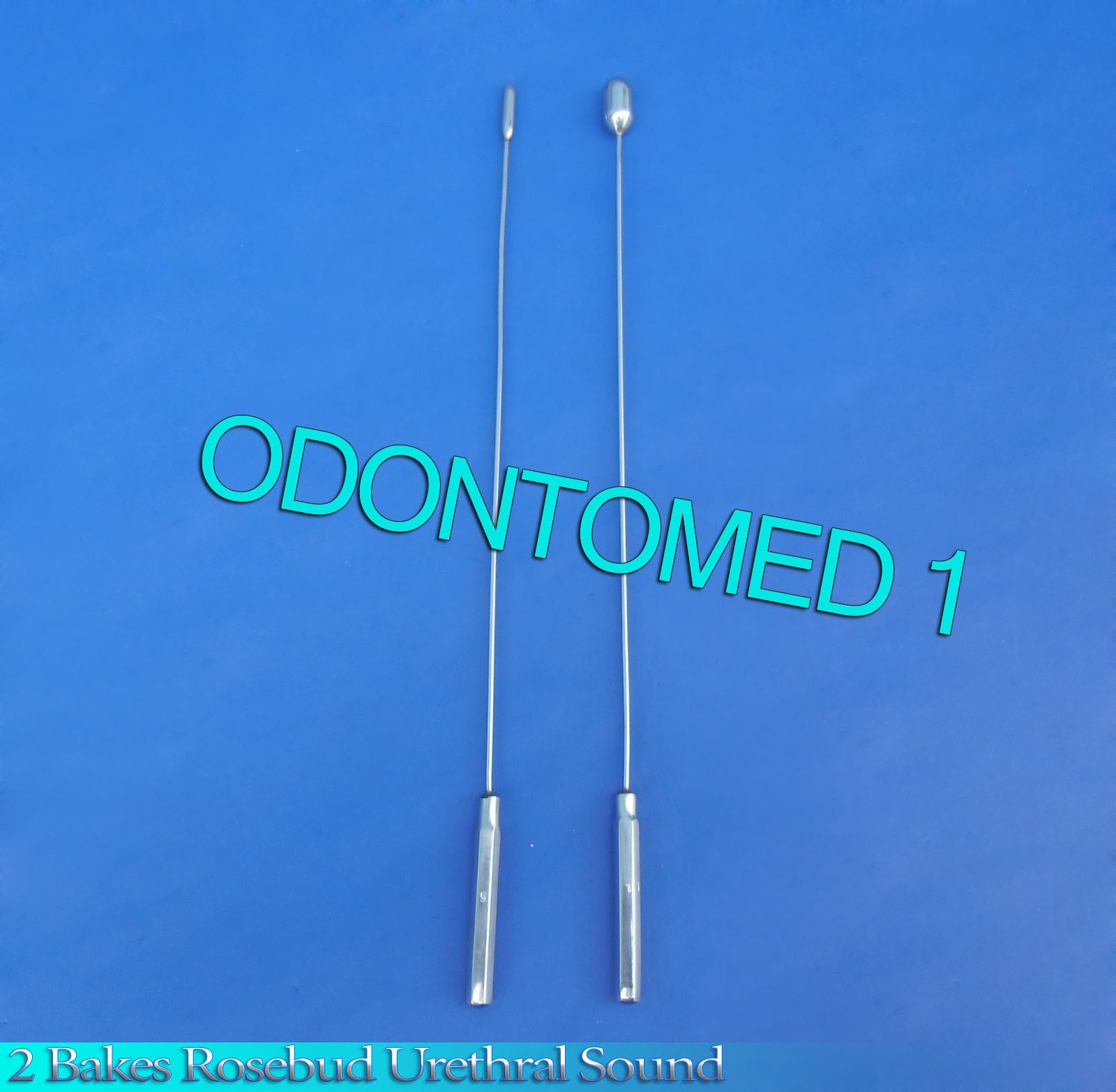2 Pcs Bakes Rosebud Urethral Sounds 5mm+11mm
