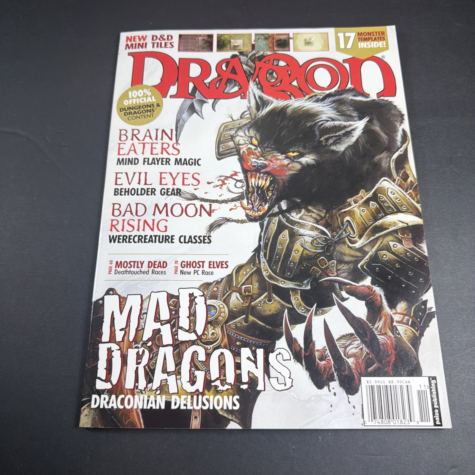 Dragon Magazine 313 - Nov 2003 - Mind Flayers - Beholders - No Mini Tiles