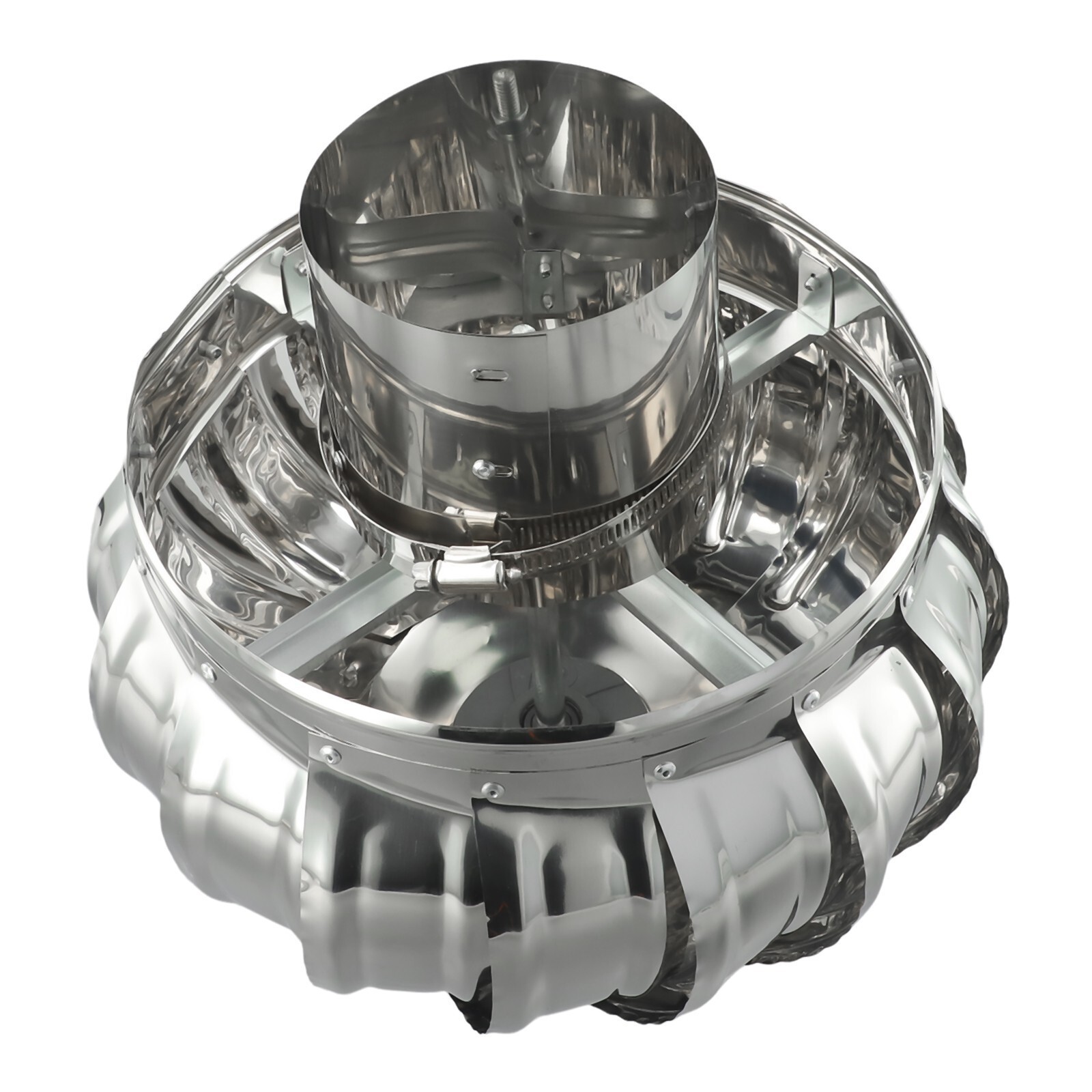 Rotating Hood Chimney Cowls Prevent Wind Draft Improve Ventilation Efficiency