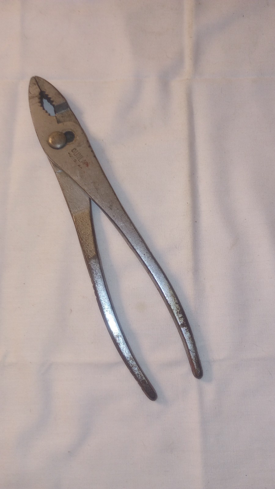 Vintage DUNLAP USA 9" Slip-Joint Pliers