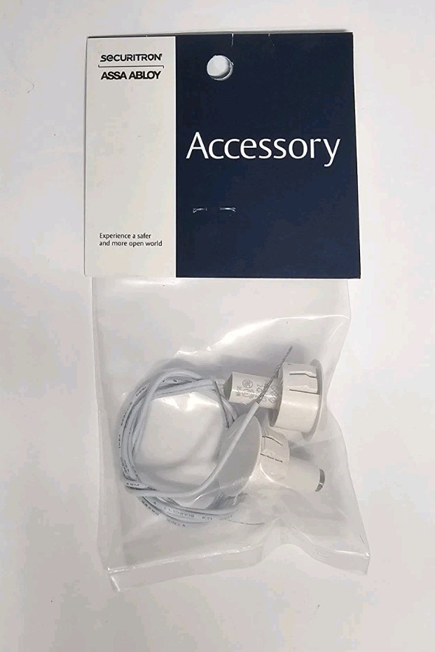 SECURITRON ASSA ABLOY DPS-W-WH Door Position Switch Wood Door White