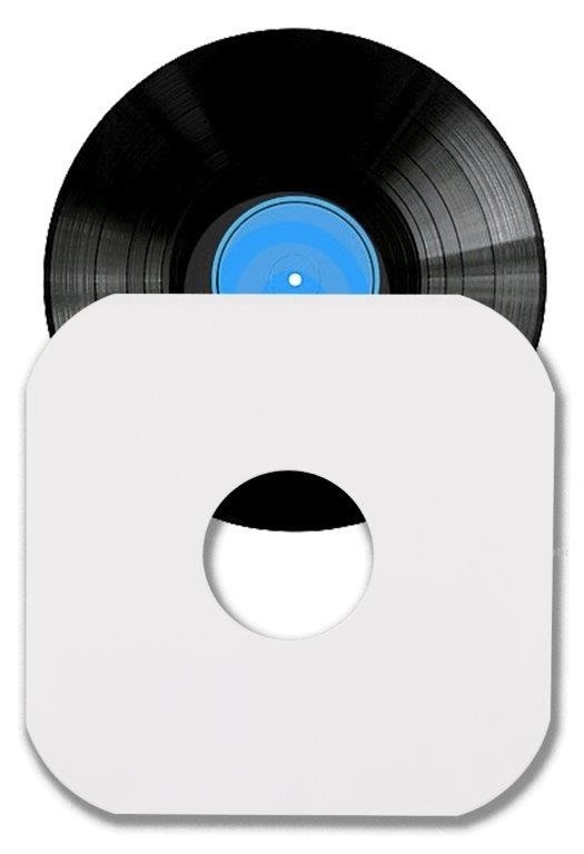 1000 12" LP / Album White Paper Vinyl Record Sleeves / Protectors - Heavy Duty