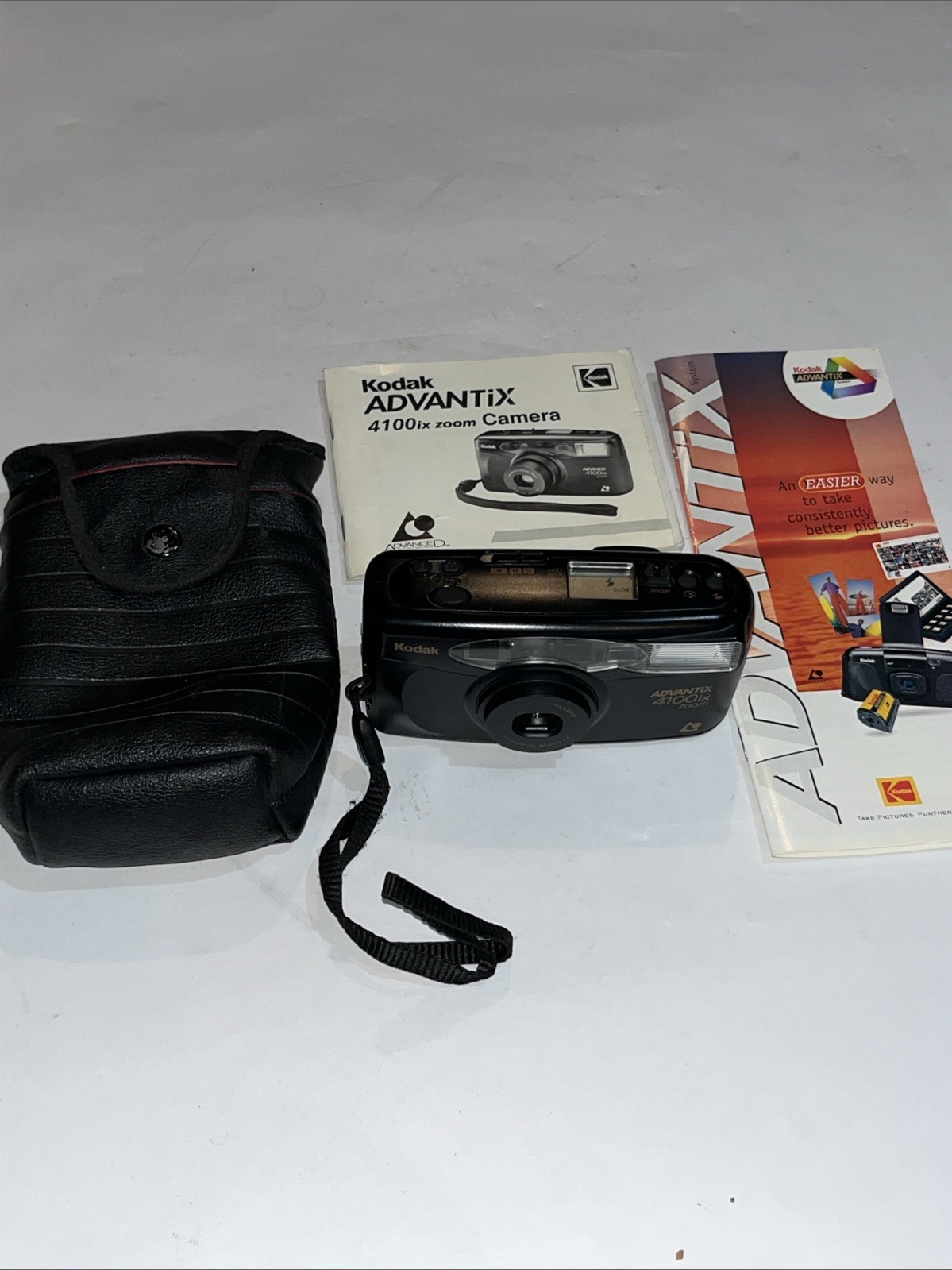 Kodak Advantix 4100 IX Zoom APS Point Shoot Film Camera FILM TESTED WORKING