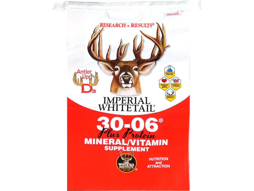 Whitetail Institute 30-06 Mineral/Vitamin "Plus Protein" Deer Supplement