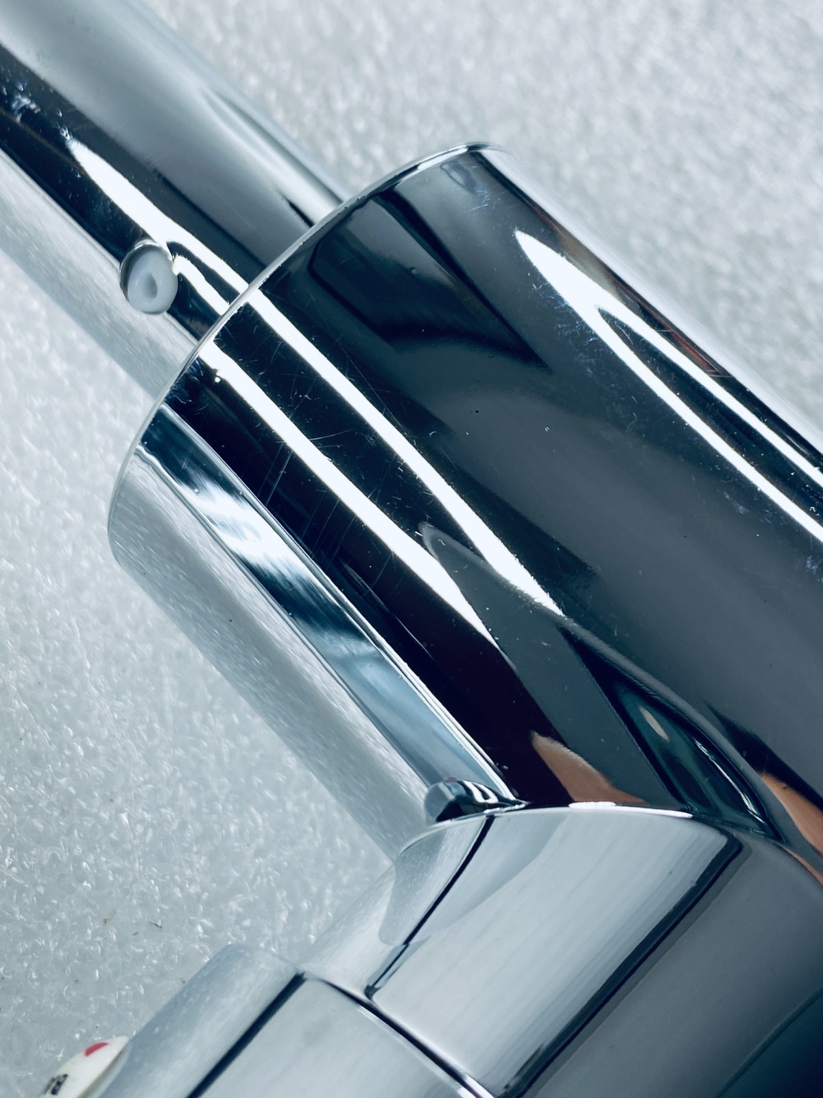Flexible Kitchen Faucet With Single Handle Lever, Chrome/Black