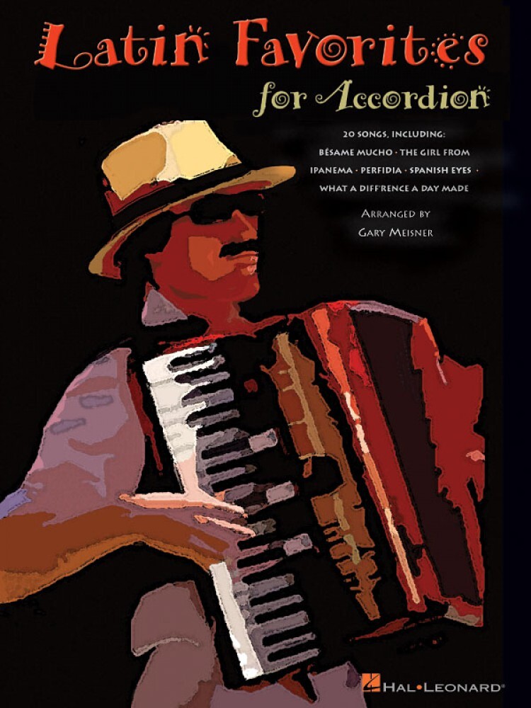 Latin Favorites for Accordion Sheet Music Book NEW 000310932