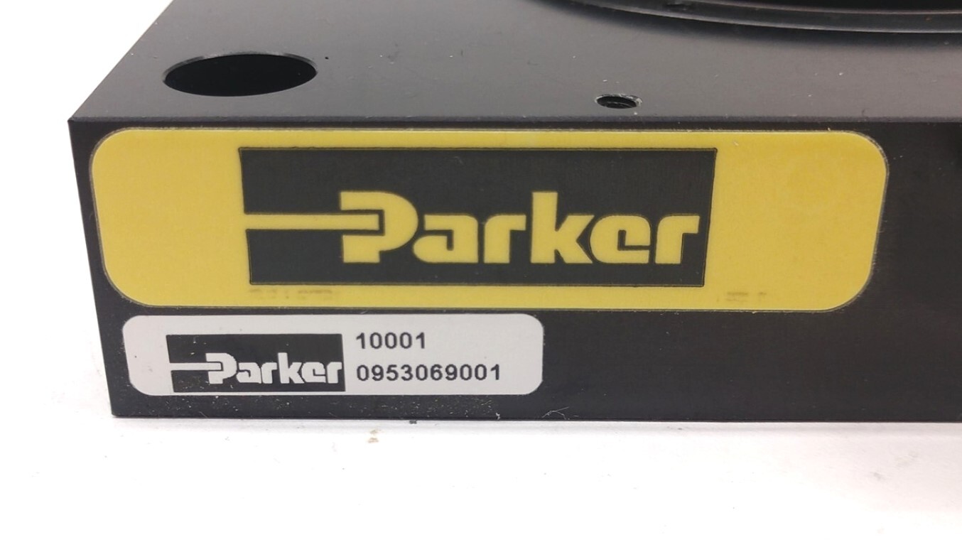 Parker 10001 Rotary Positioner Stage, Range: 360°, Diameter: 2.75" *No Scale*
