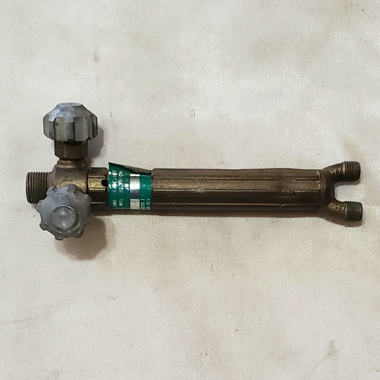 Uniweld 71 Cutting Welding Brazing Torch Handle Aircraft Type 17 CA100