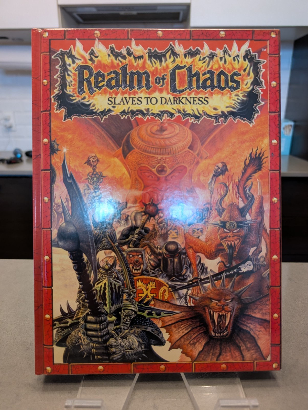 Warhammer 40k Fantasy Black Library Realm of Chaos Slaves to Darkness - SEALED
