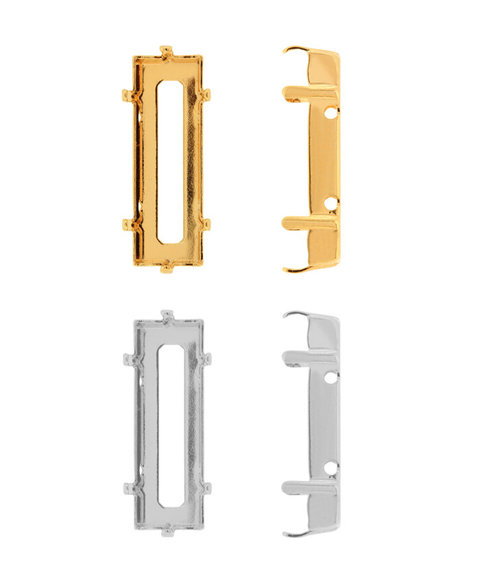 Superior PRIMERO Fancy Stones Settings for 4547 Baguette Crystals * Improved