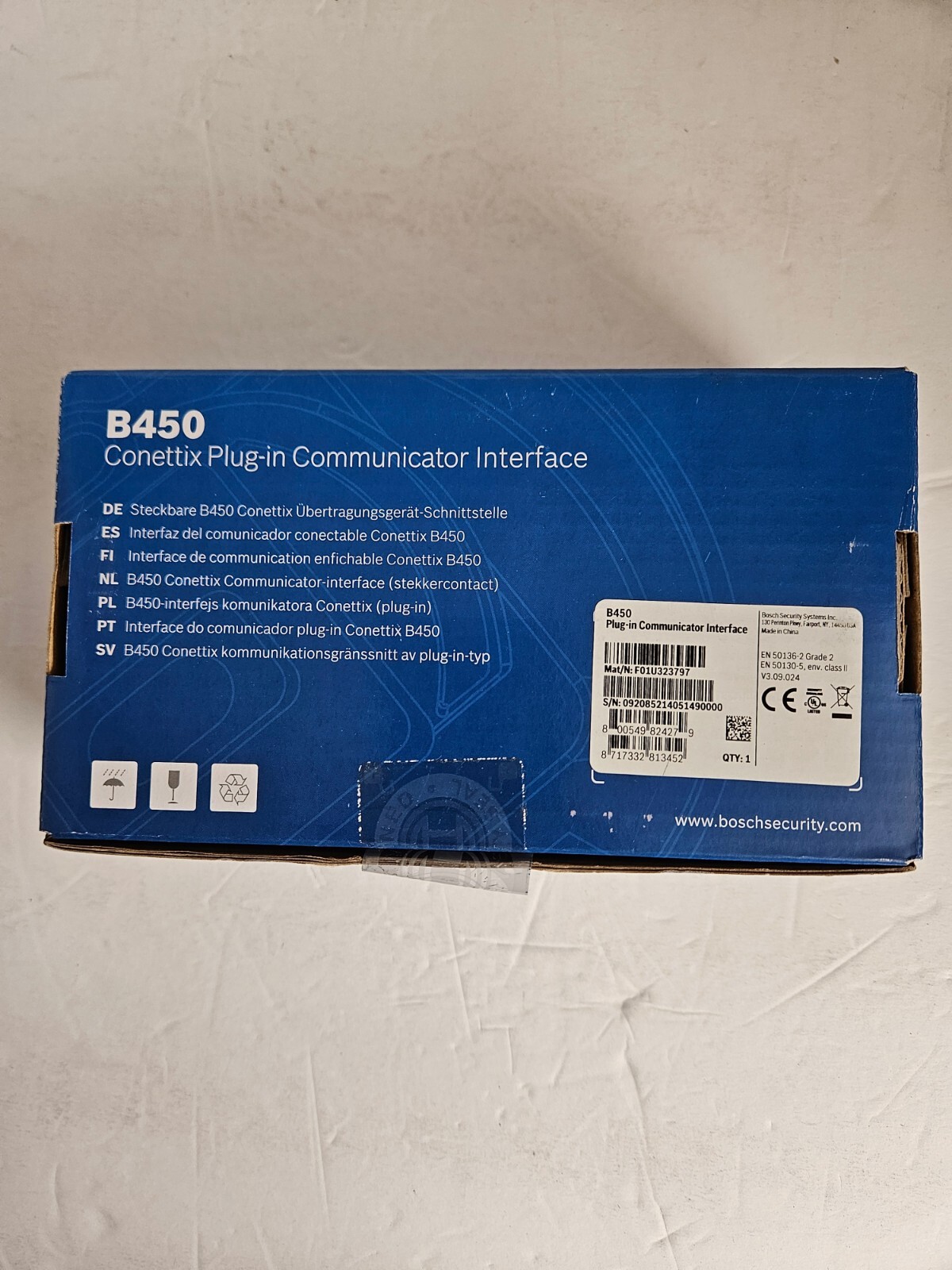 Bosch B450 Plug-In Communicator Interface NEW (Open Box)