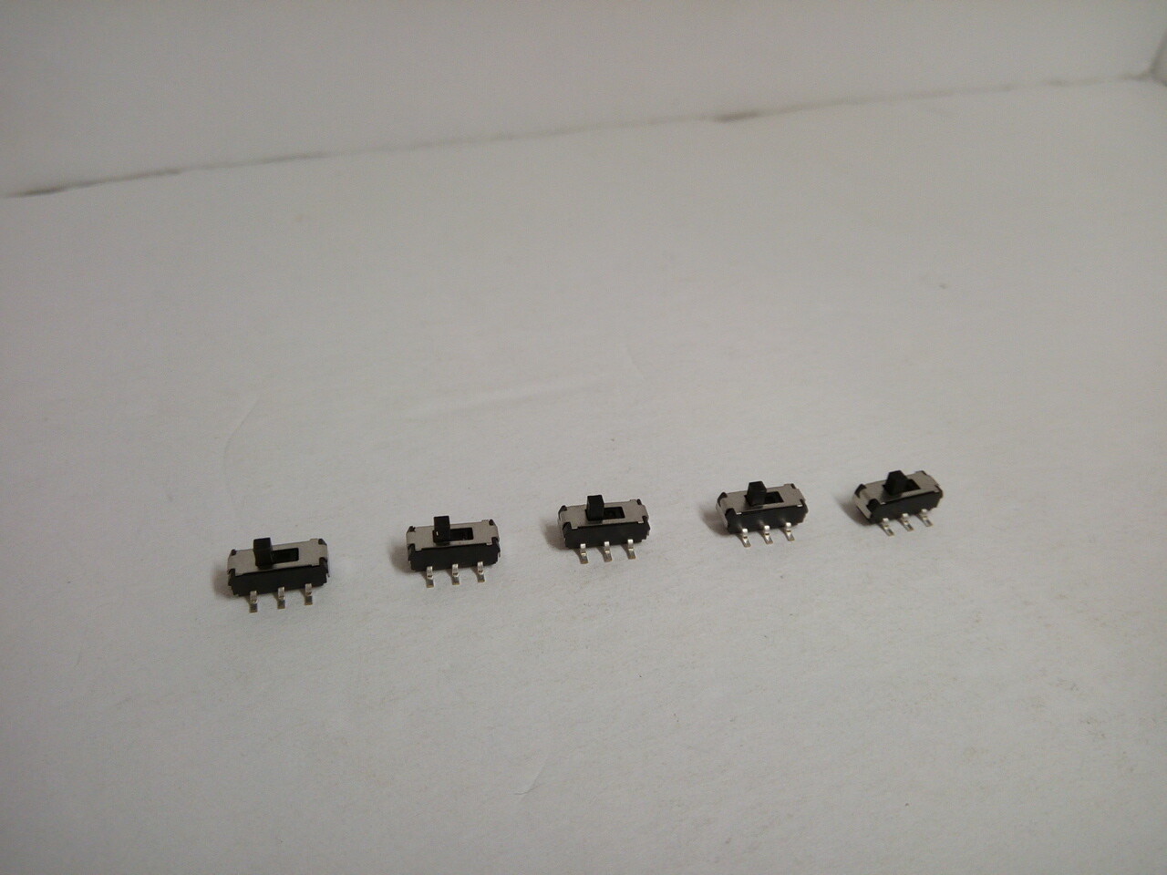 5X Pack MSS22D18 Mini Miniature SMD SMT Slide Switch 2P2T 6 Pin 2mm Handle DVD