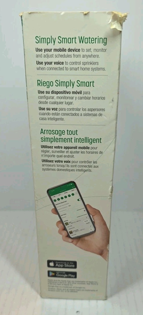 Rain Bird ARC6 6-Zone App Based Residential Smart Irrigation Controller Open Box