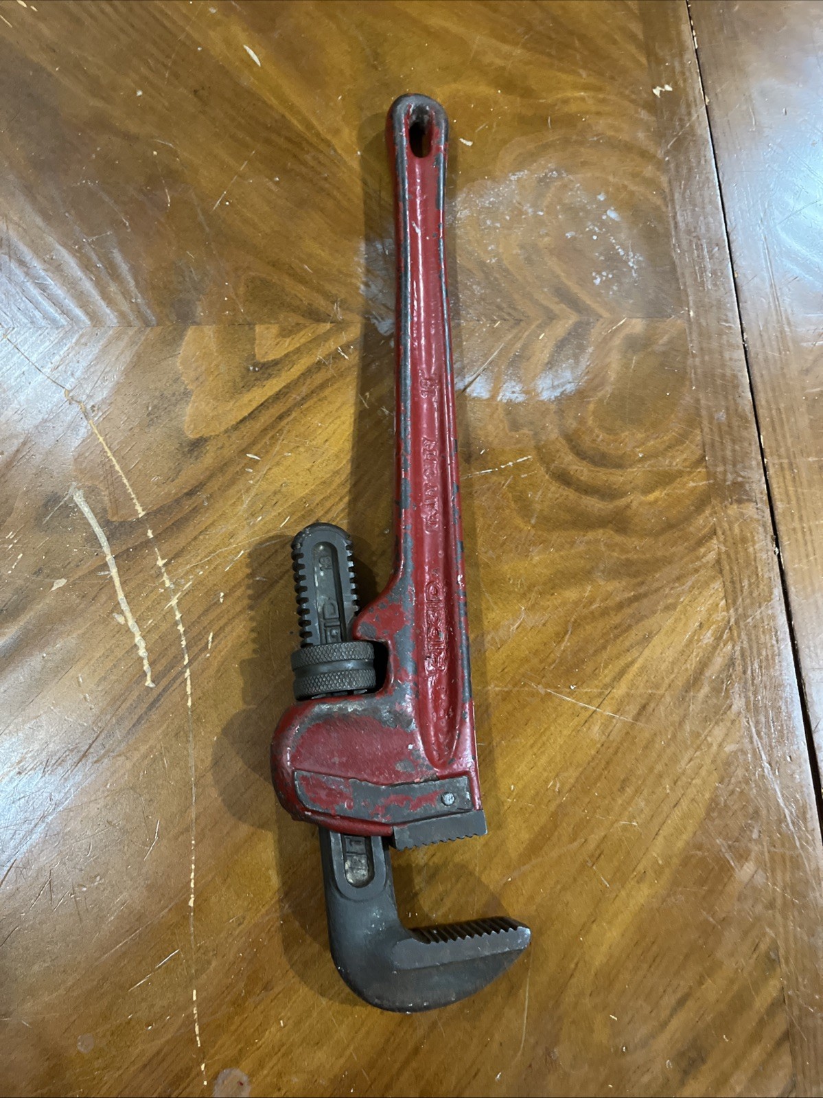 Ridgid heavy-duty straight pipe wrench