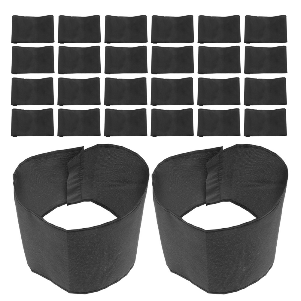 30 Pcs Condolence Armband Black Mourning Armbands for Events Death Memory
