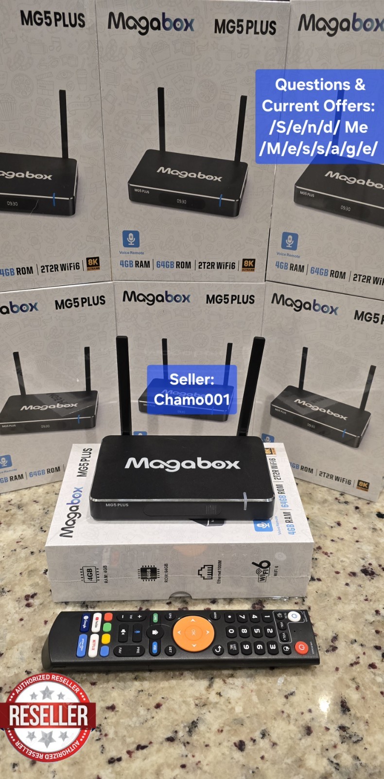 MagaBox OctaStream MG5 Plus (4/64Gb)🔥Certificated Seller🔥New Sealed🔥MakeOffer