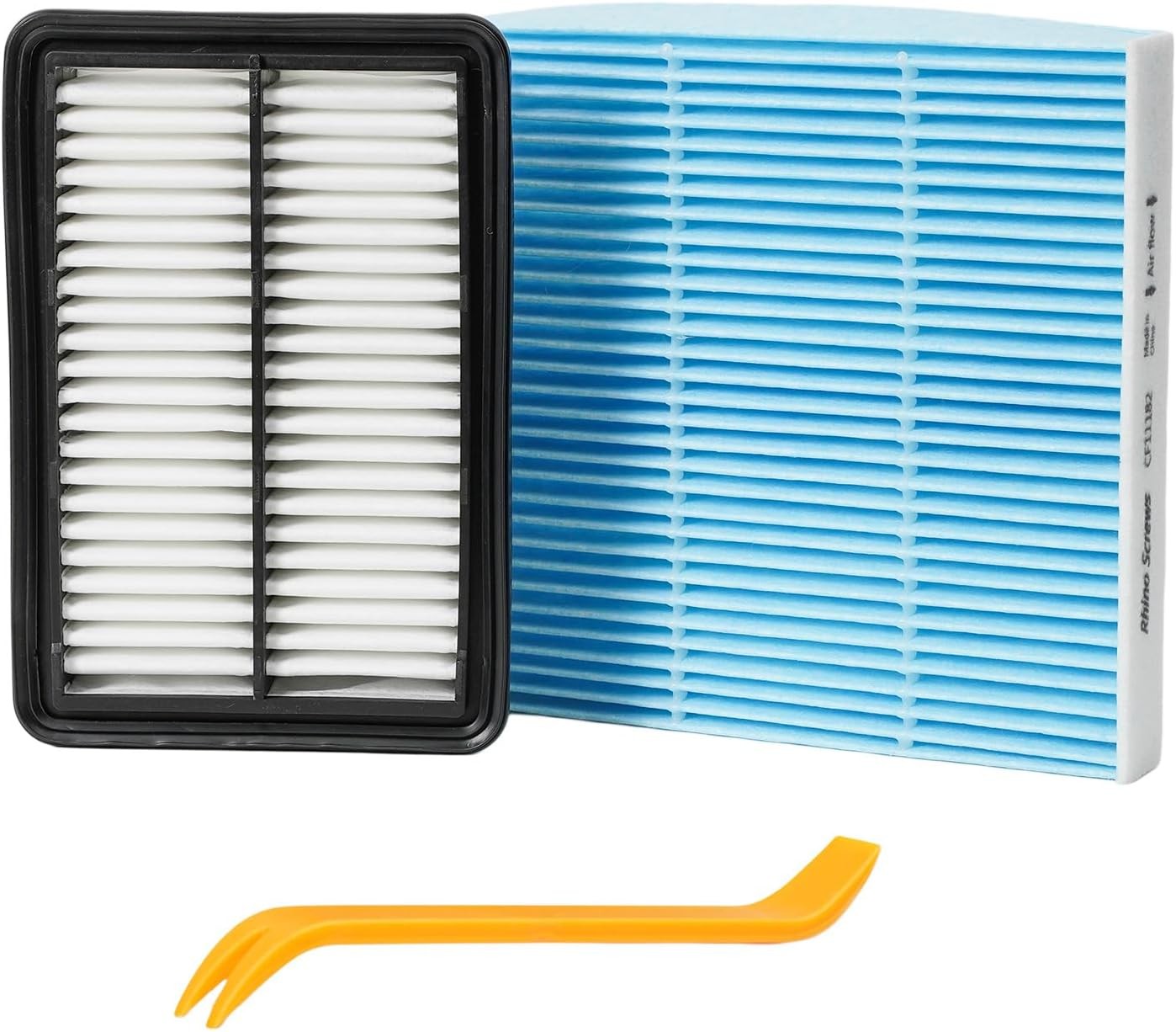 Engine & Cabin HEPA Air Filter Combo-Compatible with Honda CRV CR-V Hybrid 2.0L
