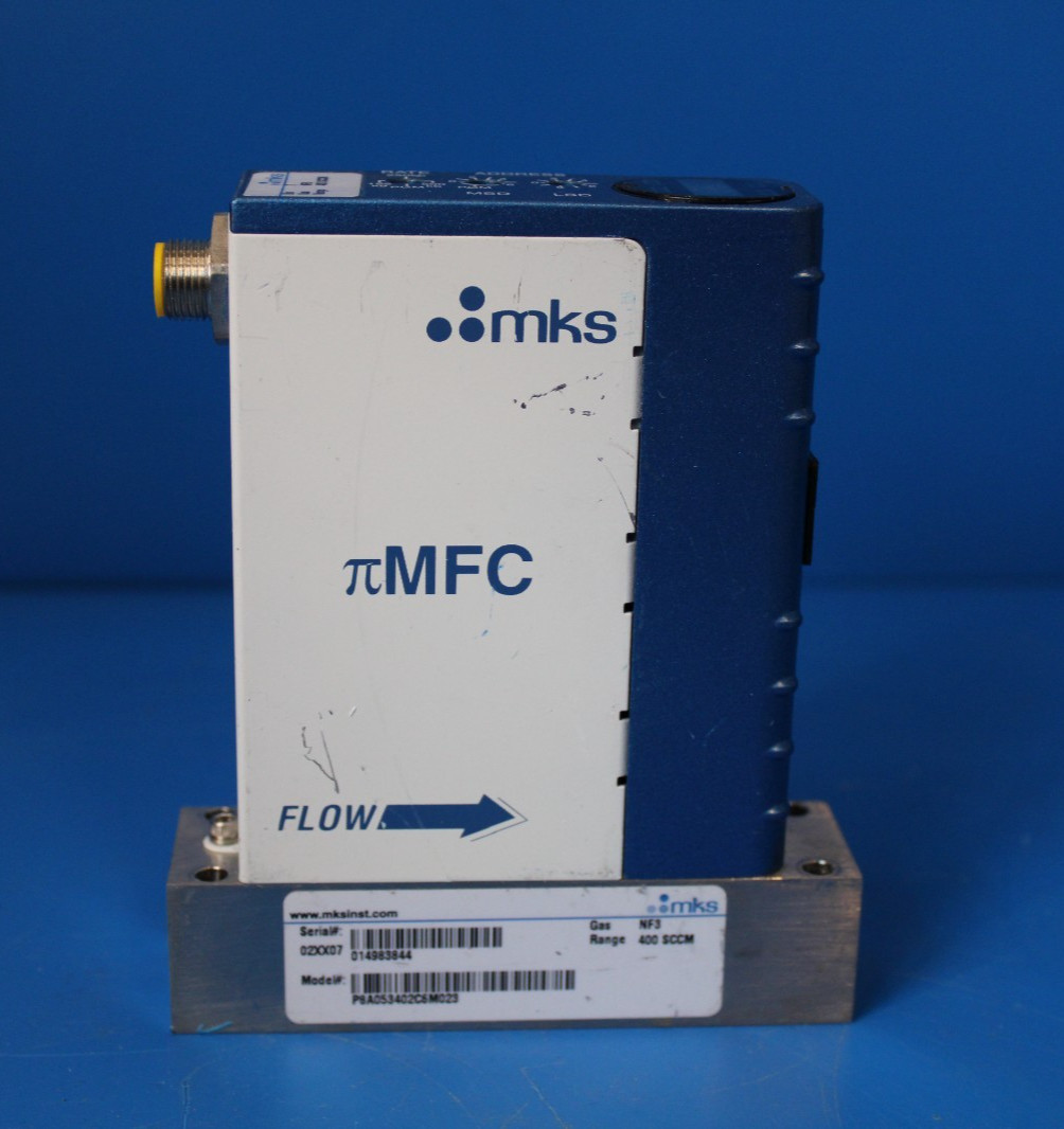 MKS Instruments πMFC Mass Flow Controller Gas: NF3 Range 400 SCCM