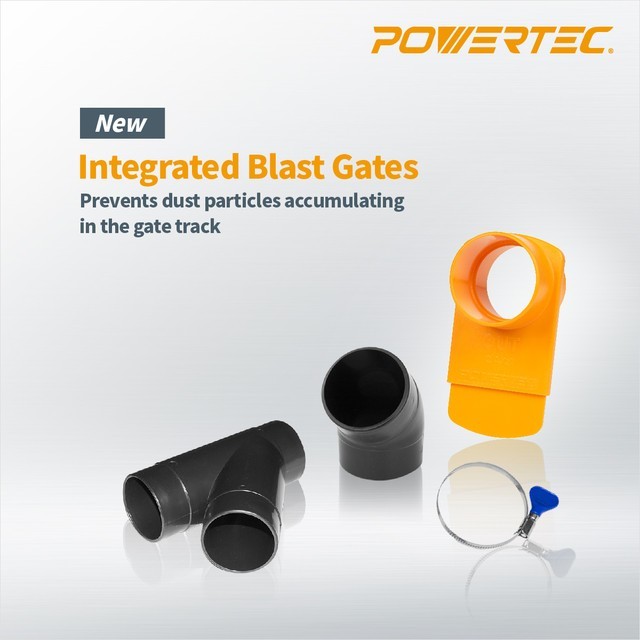 4" Three-Machine Dust Collection Kit