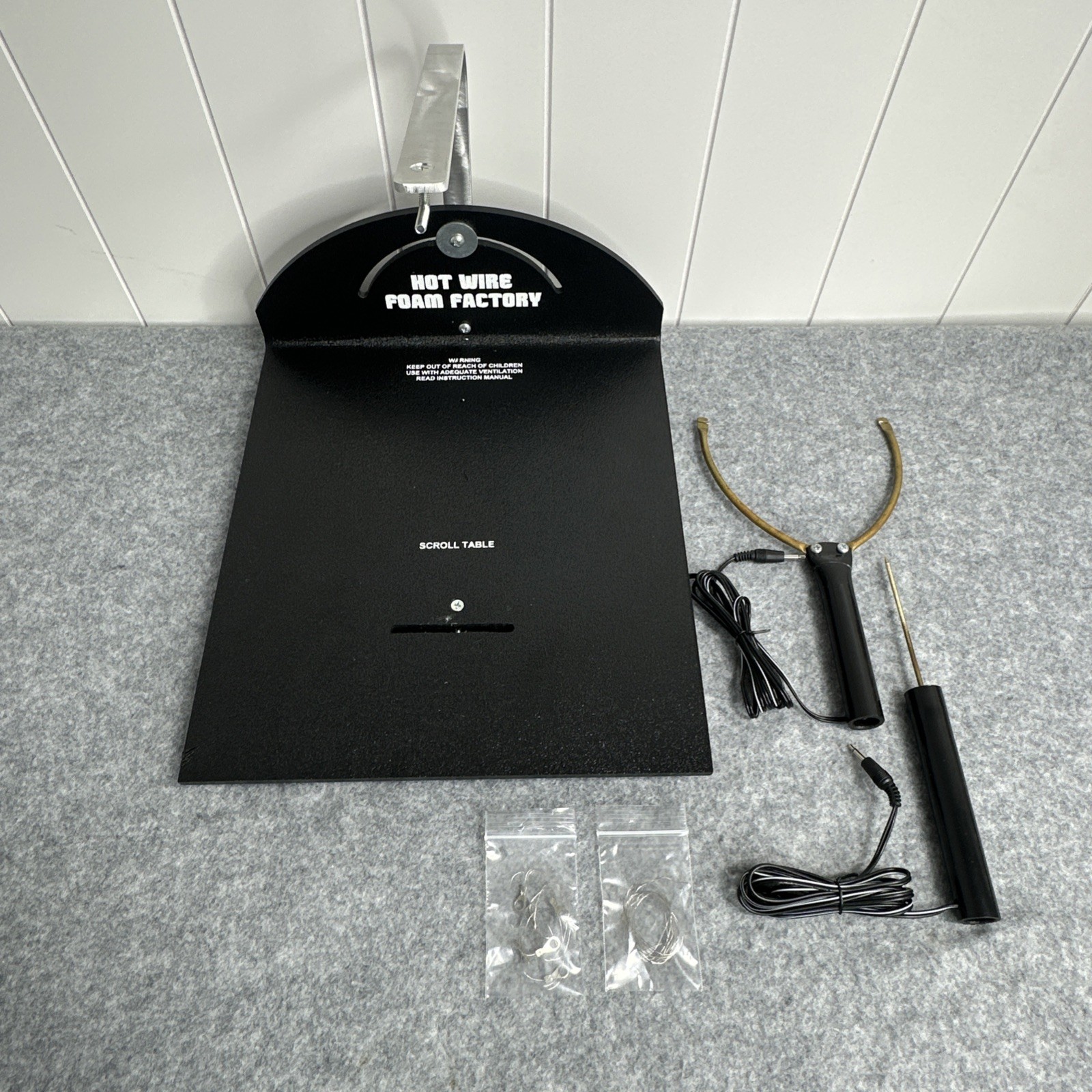 Hot Wire Foam Factory Pro Scroll Table & Cutting Tools - PLEASE READ❗️