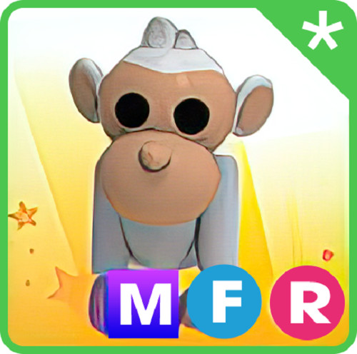 MFR Albino Monkey - Adopt from Me - Cheap & Trusted Store!!