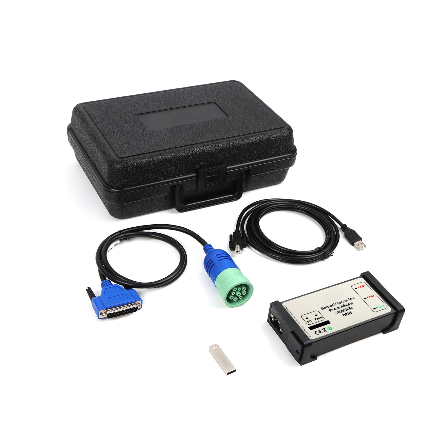 DPA5 Diagnostic Tool Adapter For CNH-EST New Holland Electronic Service Kit V9.8