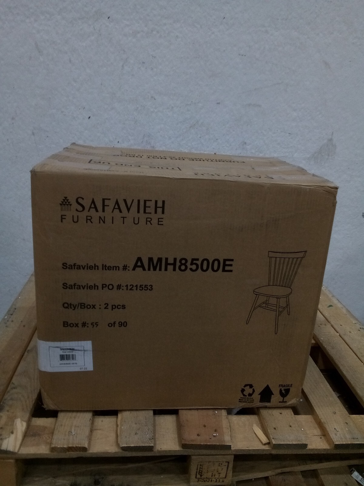 Safavieh Spindle Dining Chair, Reduced Price 2172723340 AMH8500E