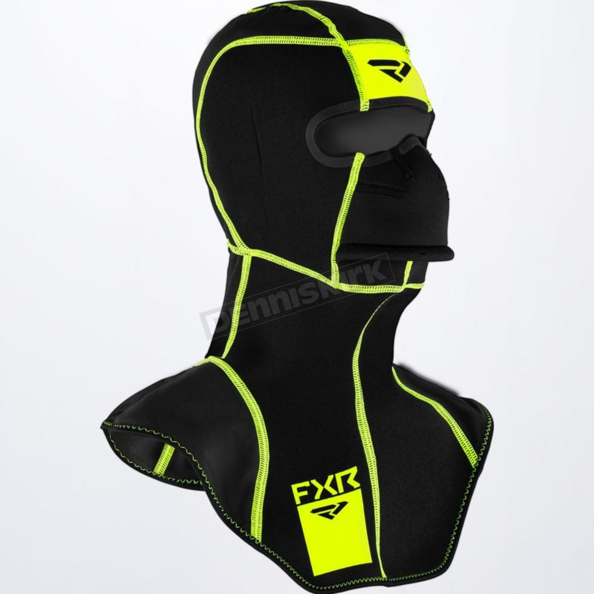 FXR Youth Black/Hi-Vis Cold-Stop Anti-Fog Balaclava(Kids One Size)221658-1065-01