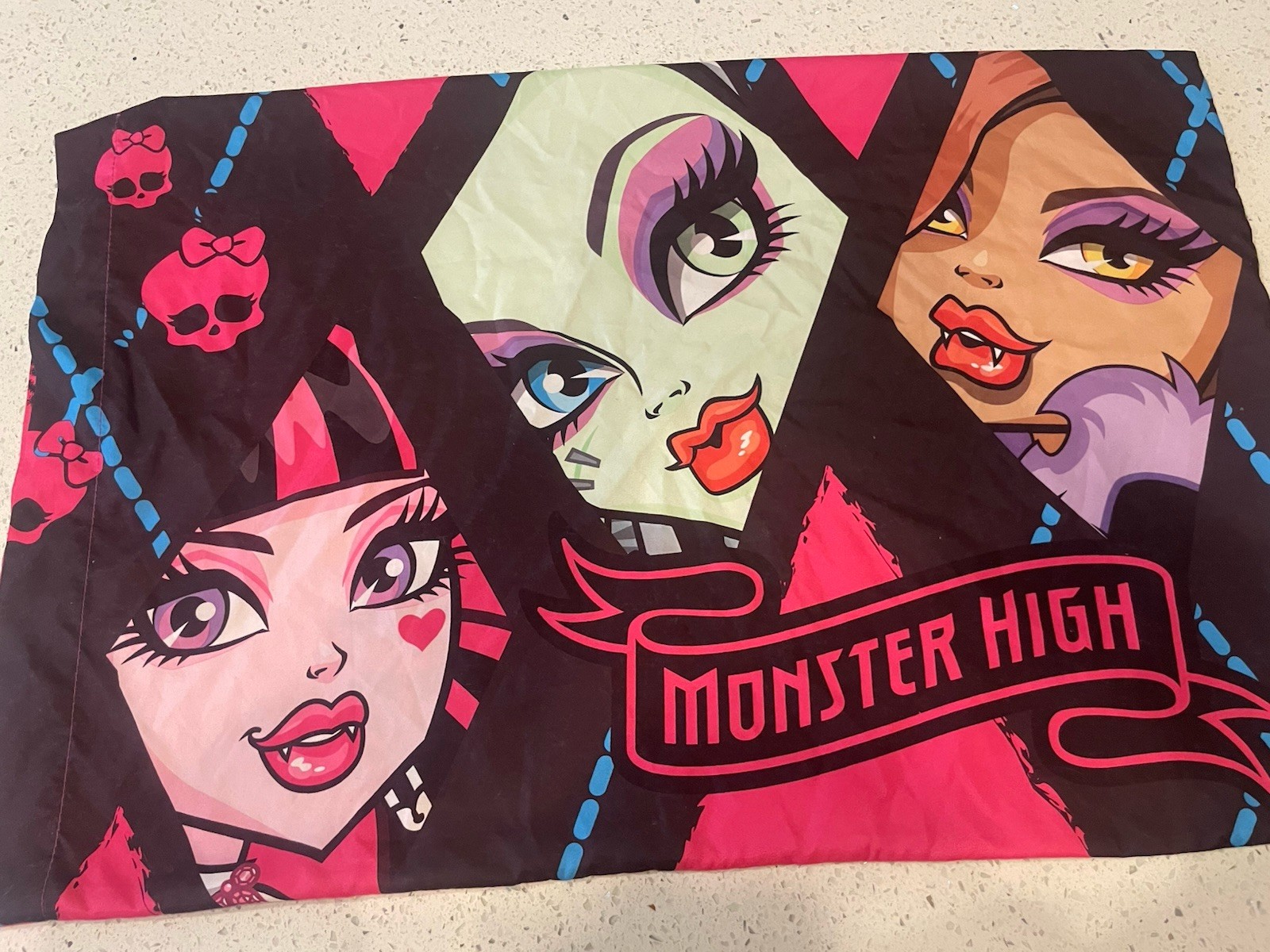 Monster High Pillowcase 2013 One Piece