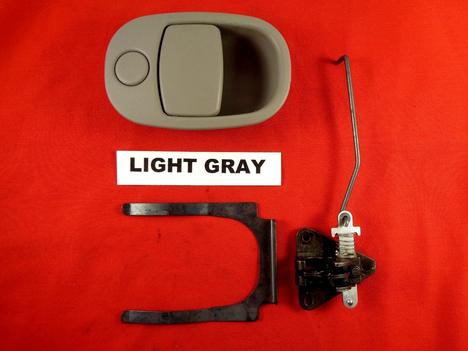 2005-2009 Equinox Torrent Vue Glove Box Latch Lock Handle Storage LIGHT GRAY