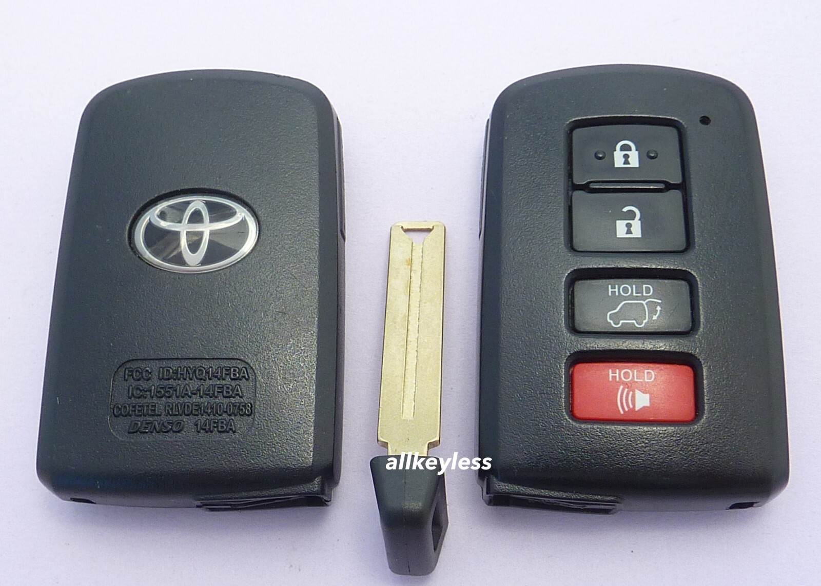 OEM 2013-2018 TOYOTA RAV4 smart keyless entry remote key fob HYQ14FBA "G" board