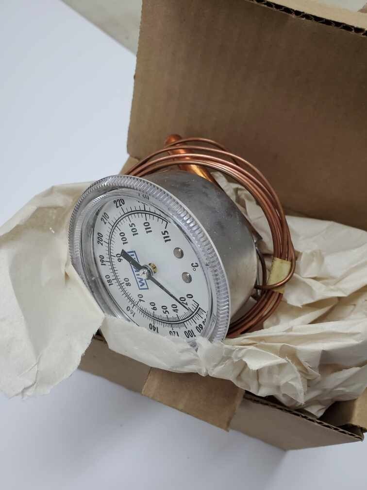 WIKA V25UB916900507WI VAPOR THERMOMETER, RANGE 40-240°
