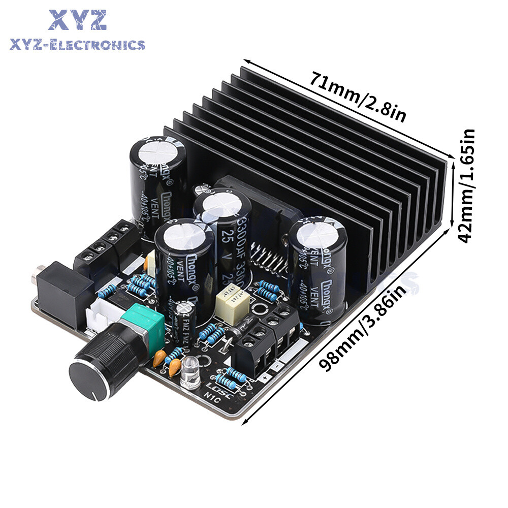 TDA7850 HIFI Power Amplifier Board Car Class AB 2.1CH Power Amplifier Module DIY