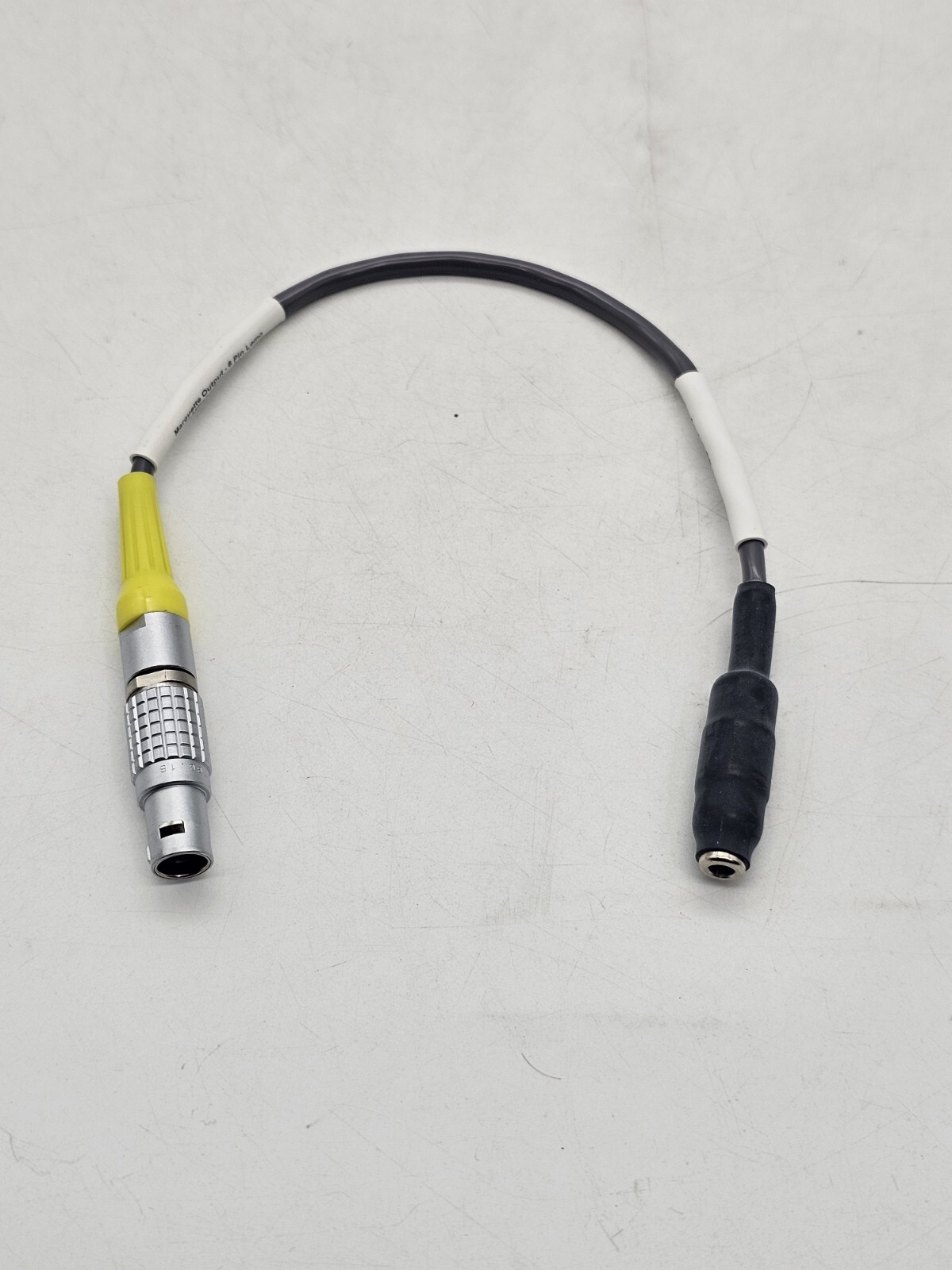 Maguire ME550BPH  IBP Output adapter For Marquette 6 Pin Lemo To Mini Jack Cable