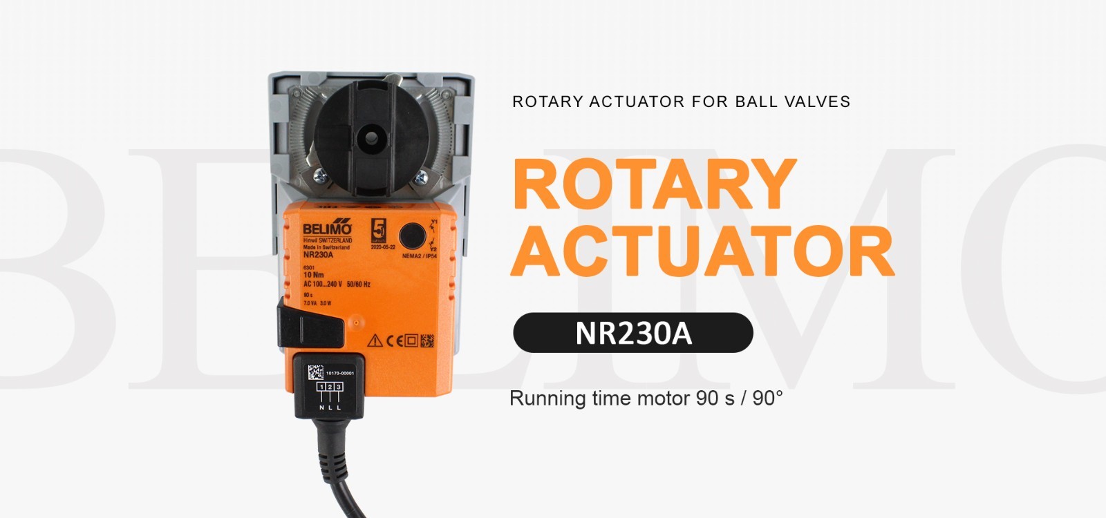 NEW Belimo NR230A 10NM AC100-240V ball Valve actuator original in stock 90s / 90