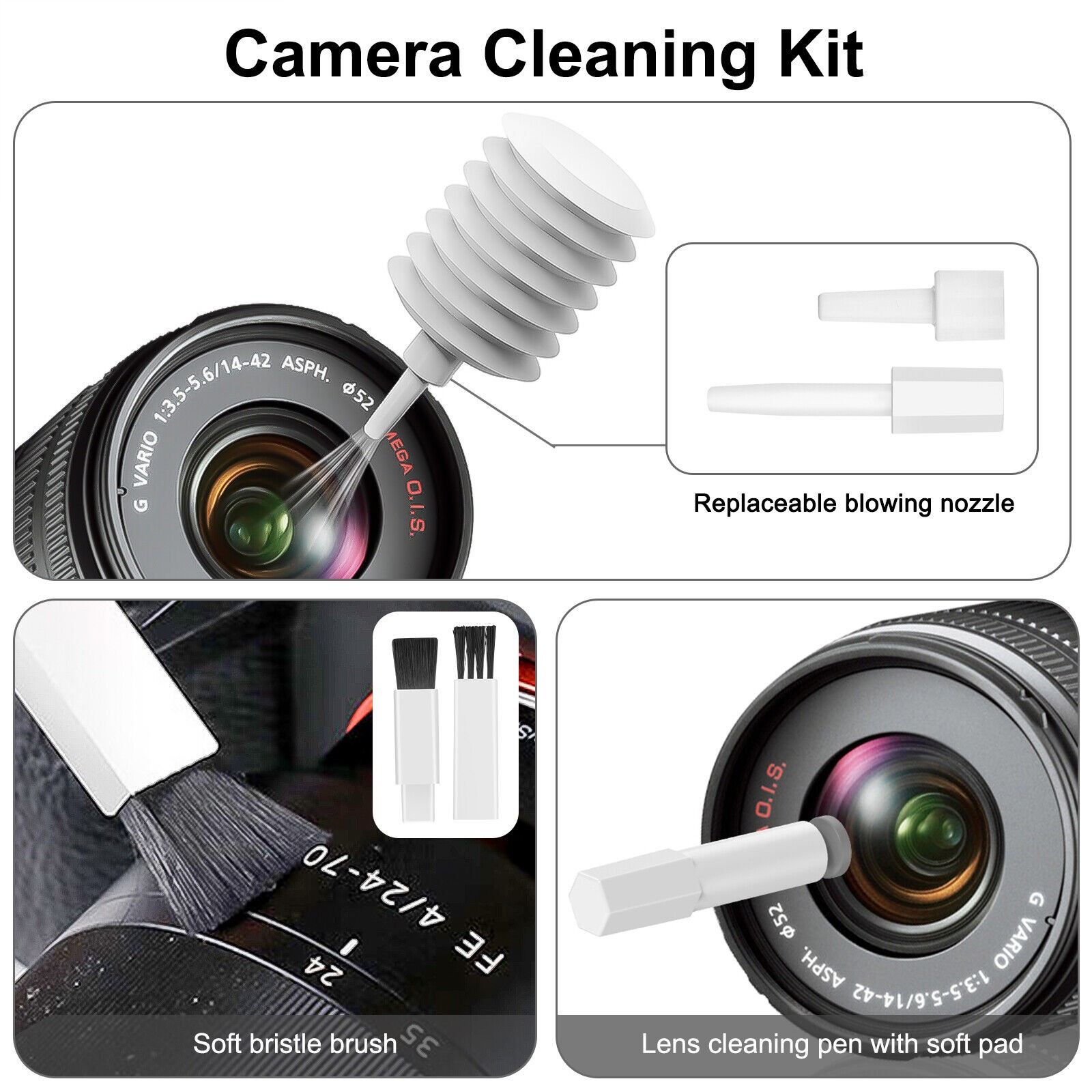 Multi-Function Cleaner Kit For Airpods Laptop Phone Cleaning Brush Tool Portable