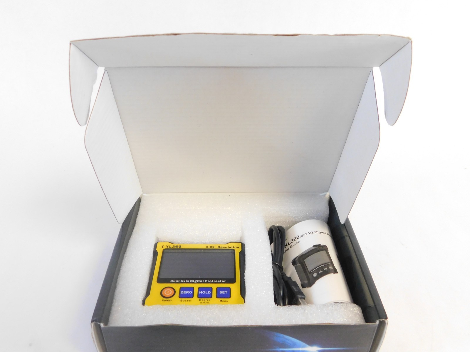 Dual-Axis Digital Protractor DXL360 High Accuracy LI-Lon Rechargeable (nice)