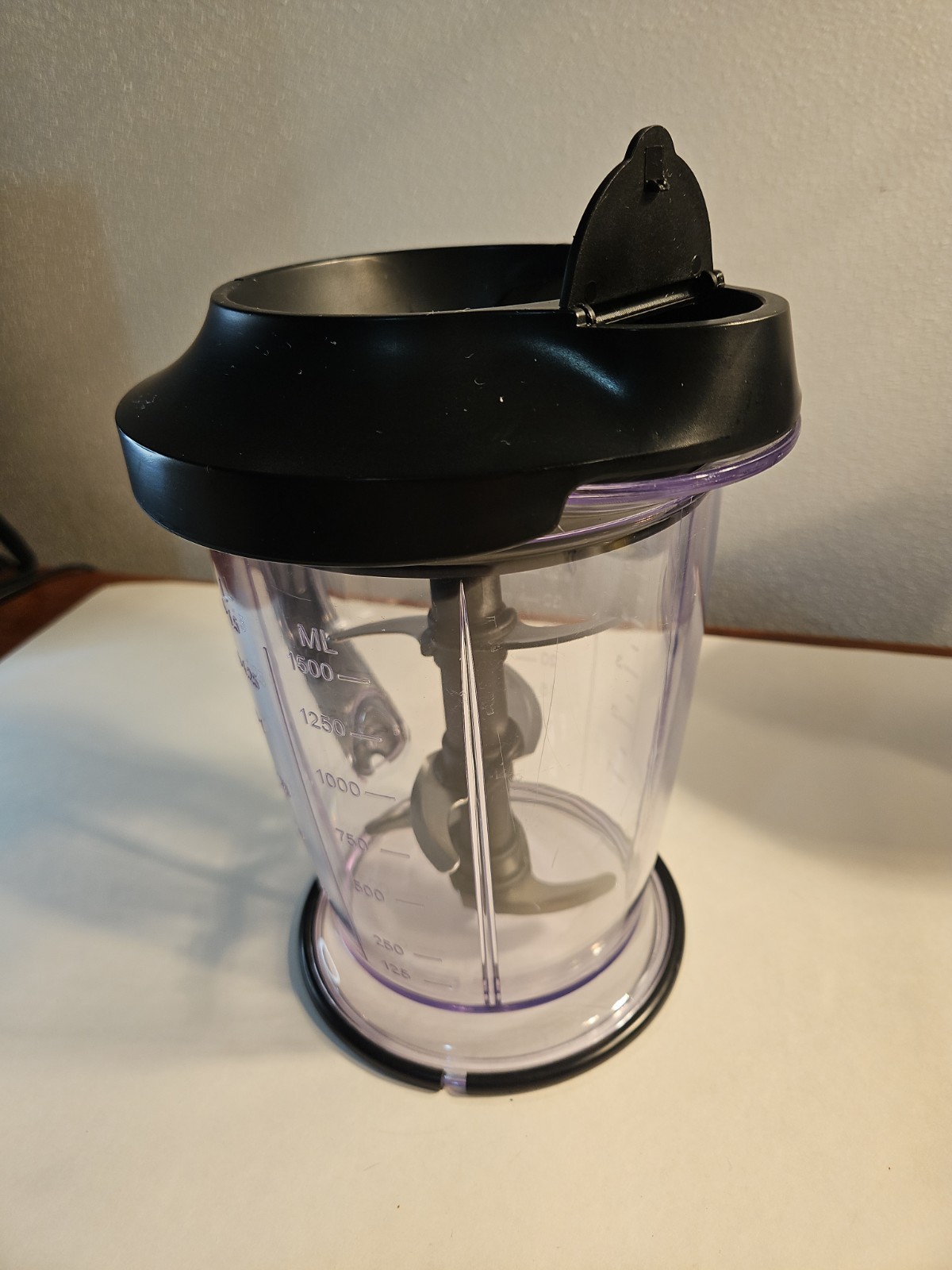 Ninja Master Prep QB1004 Replacement Pitcher 48 Oz Splash Guard &5 Cup