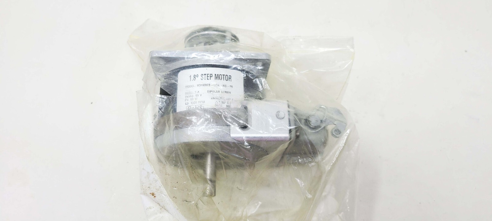Pacific Scientific NEMA 34 Hybrid Step Motor, Dual Shaft H31NRFB-LDN-NS-00