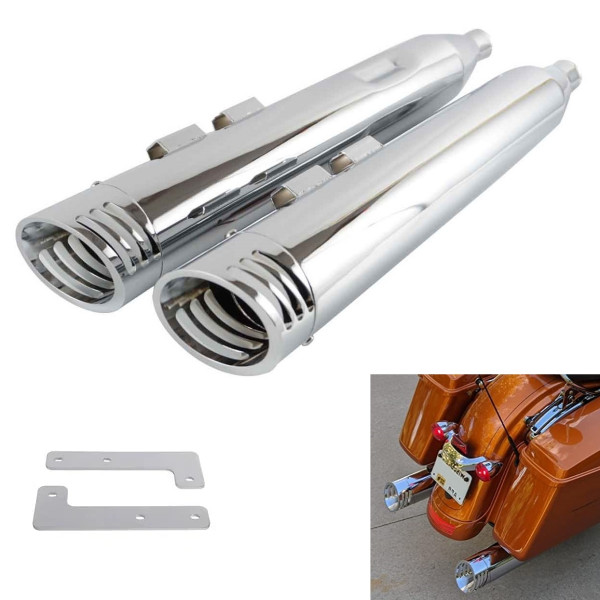 Yamaha Exhaust Pipes for Royal Star Venture and Royal Star Tour Deluxe Models.